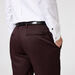 English Tailored Suit Pant, Burgundy, hi-res